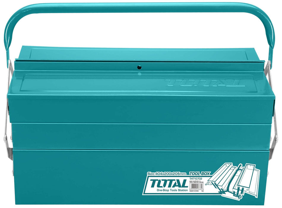 TOTAL METAL TOOL BOX 3 LAYERS