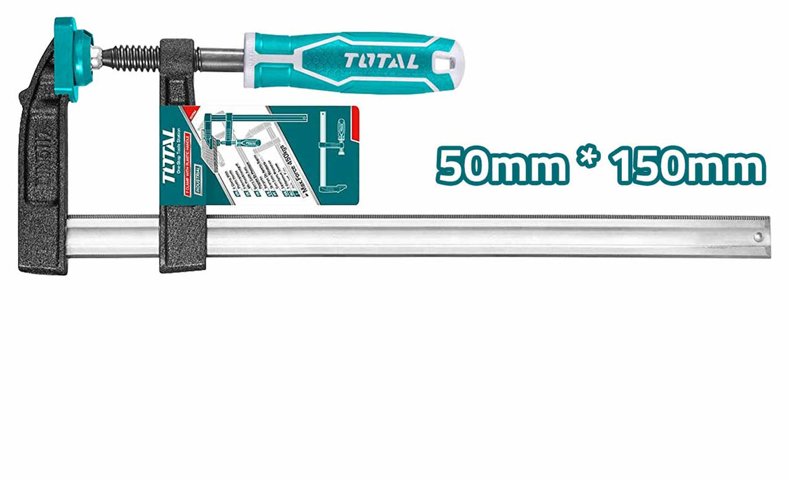 THT1320501 F Clamp with Plastic Handle