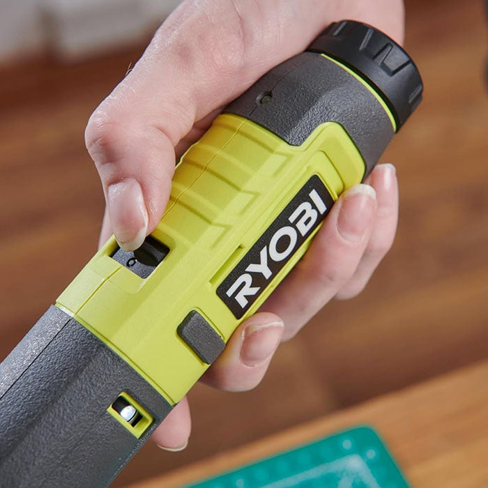 Ryobi Cordless USB Lithium Wood Carving Kit, 4V 2.0Ah