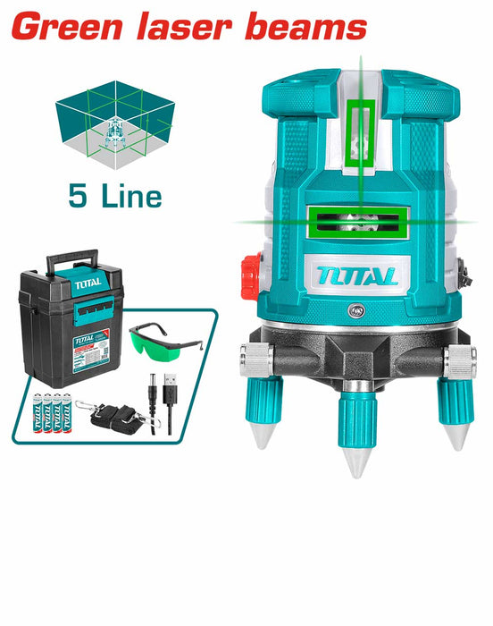 TOTAL Self-Leveling Line Laser Industrial