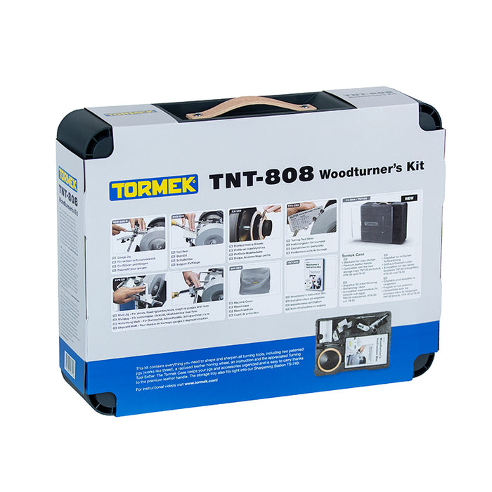 TNT-808 Woodturner’s Kit طقم ادوات سن الخراطه لجهاز تورميك