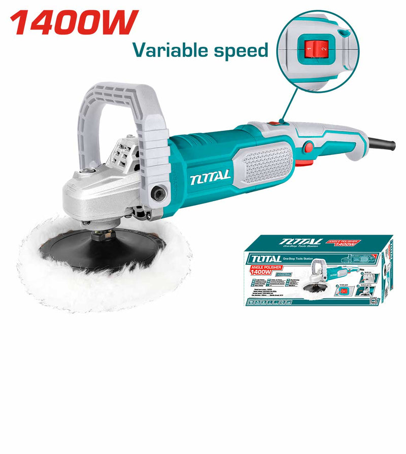 TOTAL Angle Polisher 1400W 7"