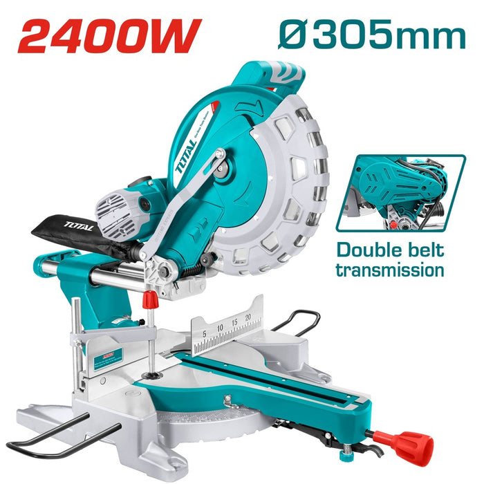 TOTAL MITRE SAW RADIAL 2.400W / 305mm