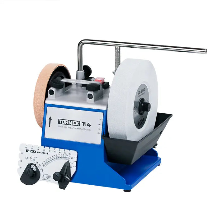 Tormek T-4 sharpening system جهاز سن تورميك لجميع انواع الشفرات و العدد اليدويه