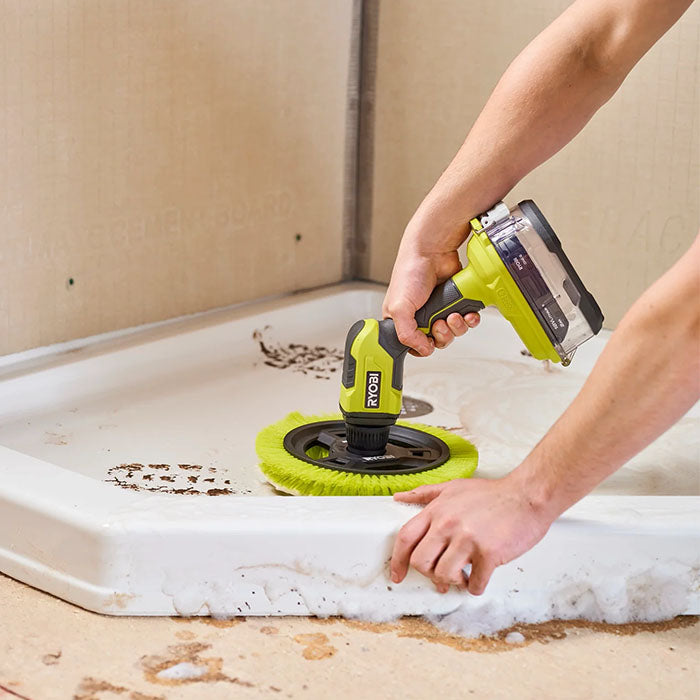 Ryobi Cordless Cleaning Scrubber, 18V