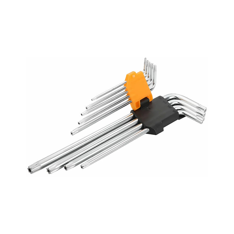 LONG TORX HEX KEY SET 9PCS