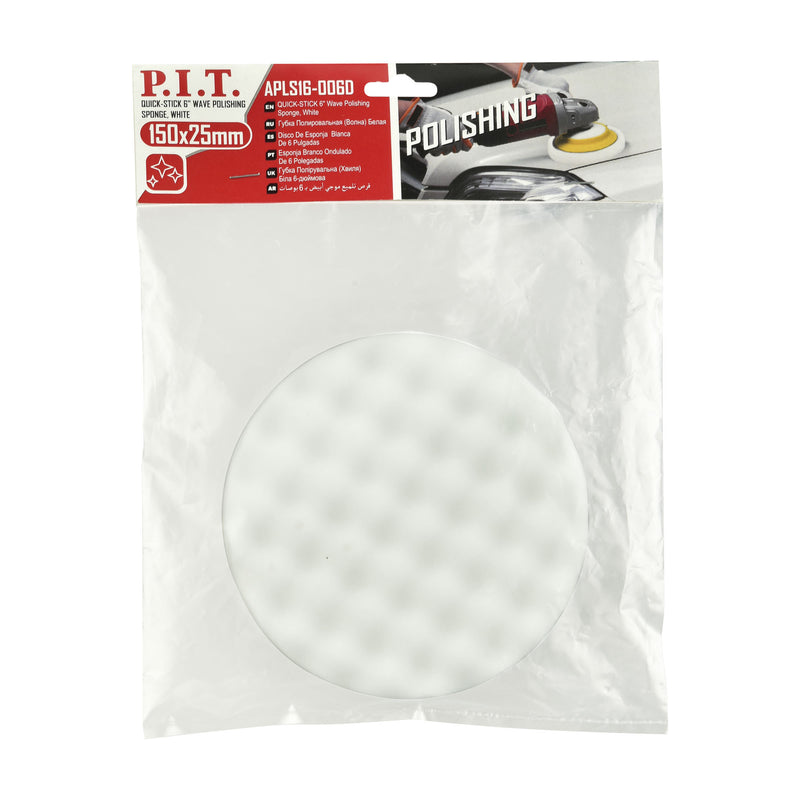 PIT POLISHING SPONGE 6"