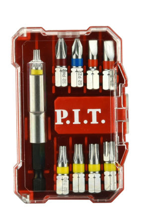 PIT MINI SCREWDRIVER BIT SET 10 PCS