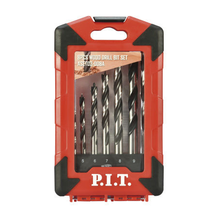 PIT WOOD DRILL BIT SET 8PCS