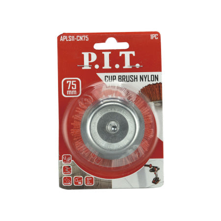 PIT CUP BRUSH NYLON 3"
