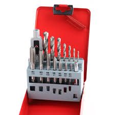 PIT TAP DRILL SET 15 PCS