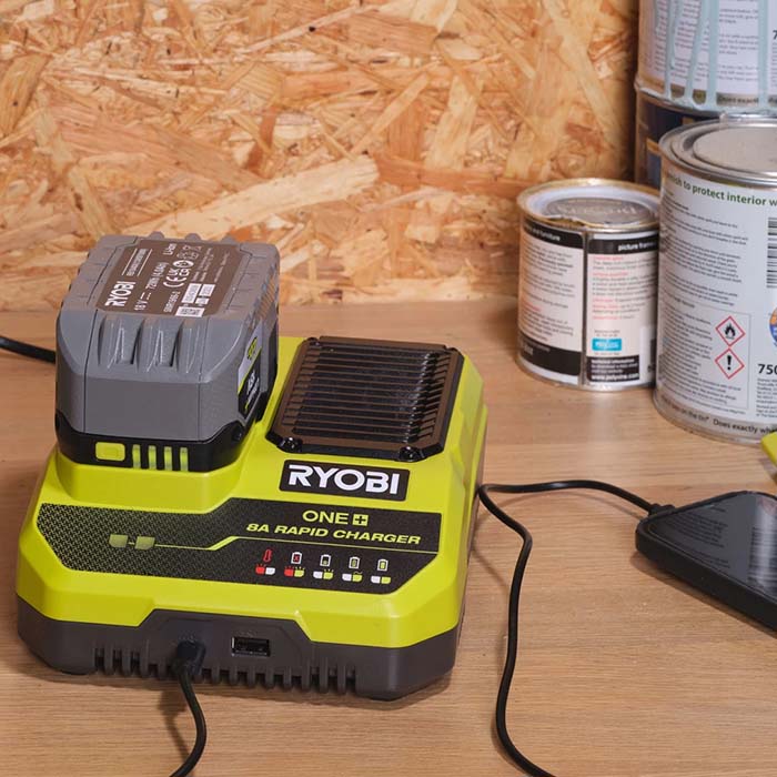 Ryobi ONE+ RAPID charger