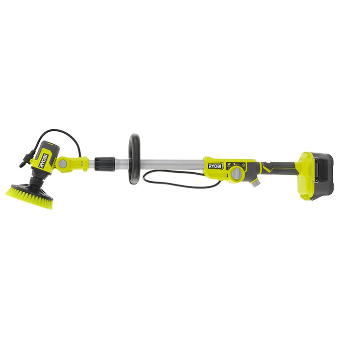 Ryobi Cordless Water Fed Telescopic Scrubber, 18V