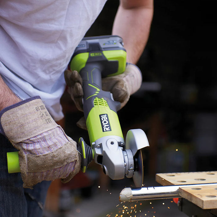 Ryobi Cordless Angle Grinder, 4 ½ inch