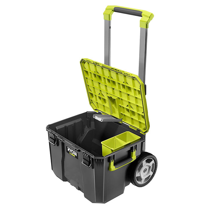 Ryobi Tool Box with Trolley, 90 kg Load Capacity