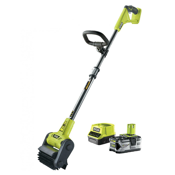 Ryobi Cordless Telescopic Patio Floor Cleaner, 18V