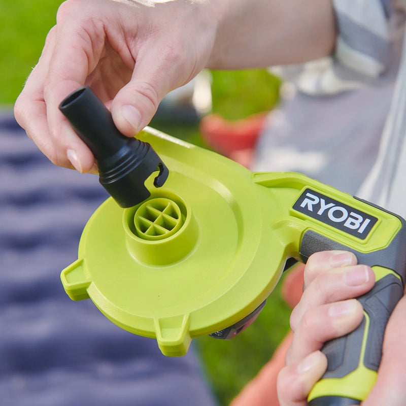 Cordless High Volume Inflator 4V, Inflation & Deflation Function, Dual Speed