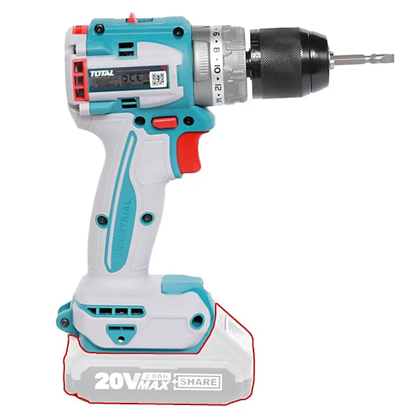 Compact Brushless Cordless Impact Drill 60Nm
