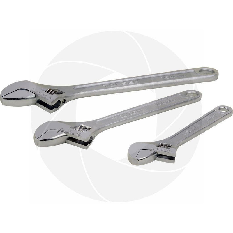 CR-V ADJUSTABLE WRENCH SERIES CHROME مفتاح سبانة