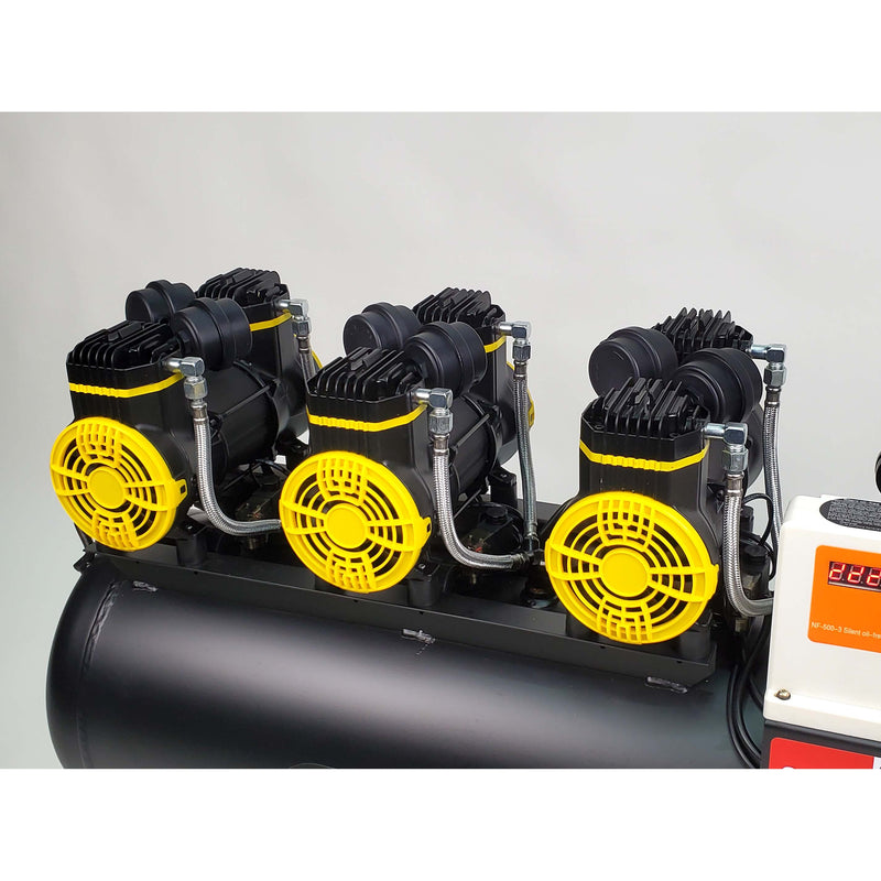 100L Turbo oil free Silent air compressor