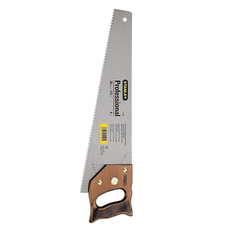 Stanley Jet Cut Fine Finish Wood Saw 450mm 18inch