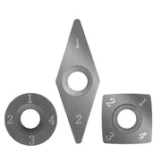 3pc Carbide Mini Turning Tool Set blades-Hawi Tools-Hawi tools-هاوي عدد