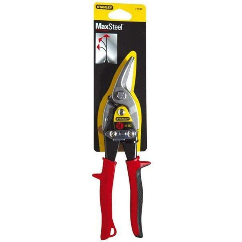 Stanley 2-14-562 Aviation Snips MaxSteel Left, Blue