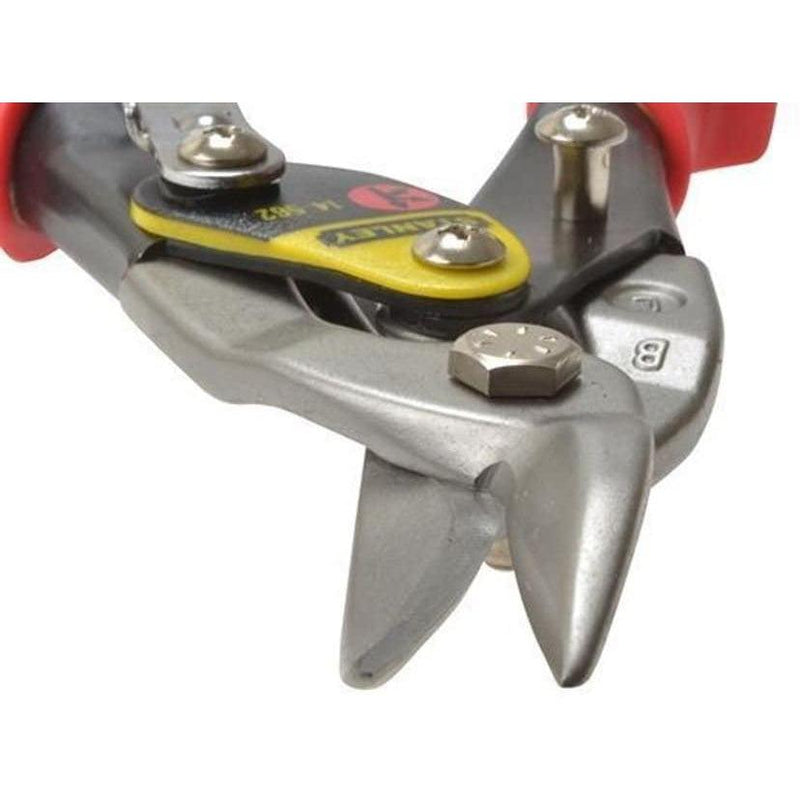Stanley 2-14-562 Aviation Snips MaxSteel Left, Blue