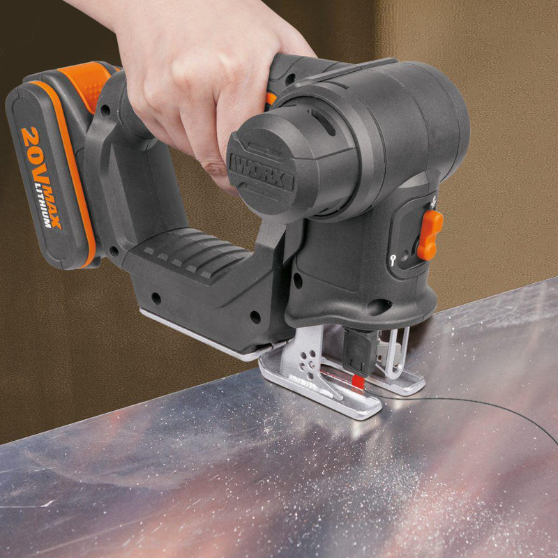 Worx 20V Power share Axis multi-purpose saw 2 IN 1 – WX550.9بدون بطارية وشاحن