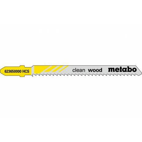 5 JIGSAW BLADES "CLEAN WOOD" 74/ 2.5 MM (623650000)