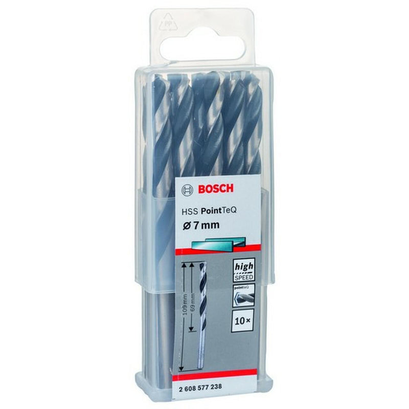 Bosch Metal drill bit HSS PointTeQ 7,0 mm (10 pcs)