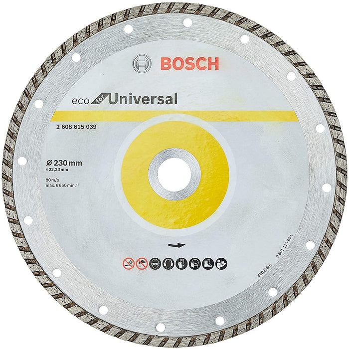 Bosch Diamond Disc Universal Turbo 230 x 22.33 mm