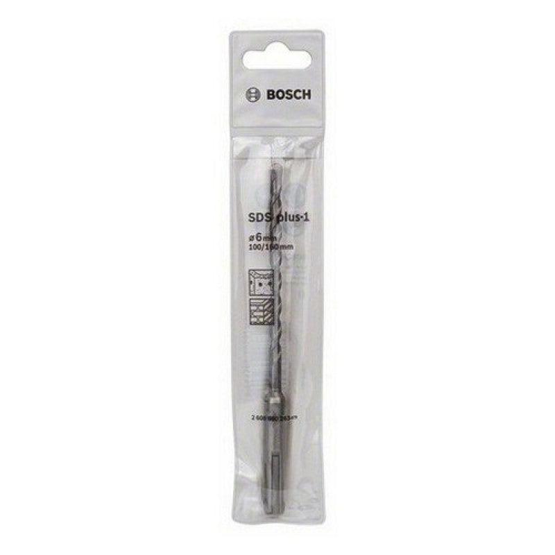 BOSCH SDS PLUS-1 DRILL BIT 6MM X 100/160MM