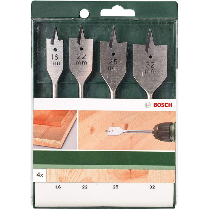 Bosch  - Spade Bit Set 4 Pieces ريش حفر مسطحة