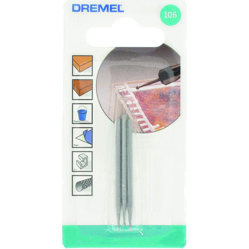 Dremel 26150106JA Engraving Bit ø 1.6 mm 3-Piece Set ريشة نقش وكتابة