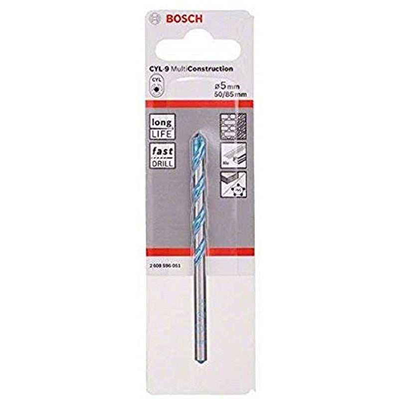 BOSCH Multi-Purpose / MultiConstruction Drill Bit (ريشة ثقب متعددة الاستخدام (حجر/سيراميك/خشب/حديد/المنيوم)