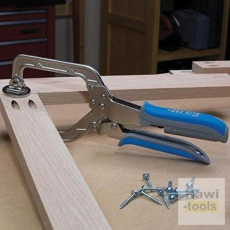 3" Wood Project Clamp ملزمه مع نضام شد اوتوماتيكي من كريغ-kreg Tool-Hawi tools-هاوي عدد