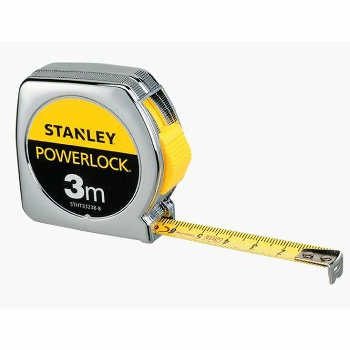 Stanley Powerlock Measuring Tape, STHT33203-8, 3 Mtrs