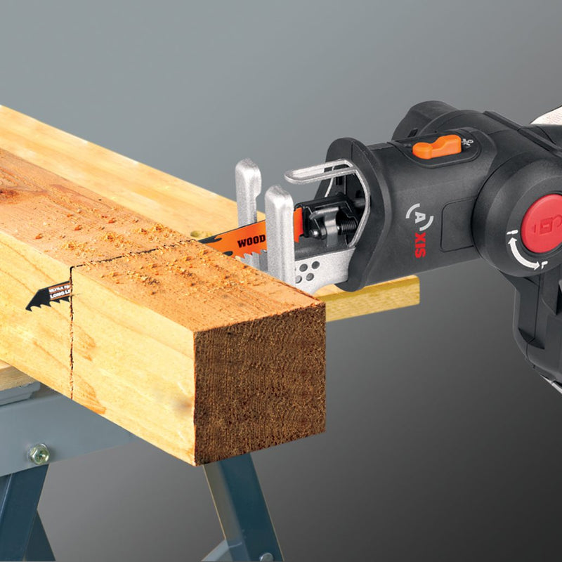 Worx 20V Power share Axis multi-purpose saw 2 IN 1 – WX550.9بدون بطارية وشاحن