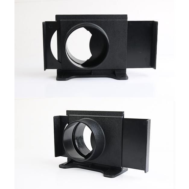 4" Wall Mount Self Clean Blast Gate 1pc