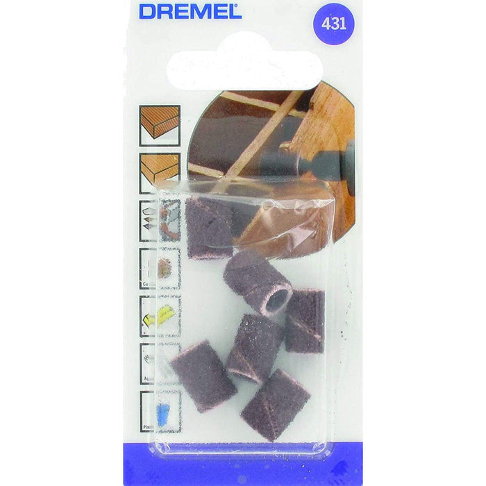 2615043832, Dremel Sanding Drum x 6.4mm Diameter, 120 Grit