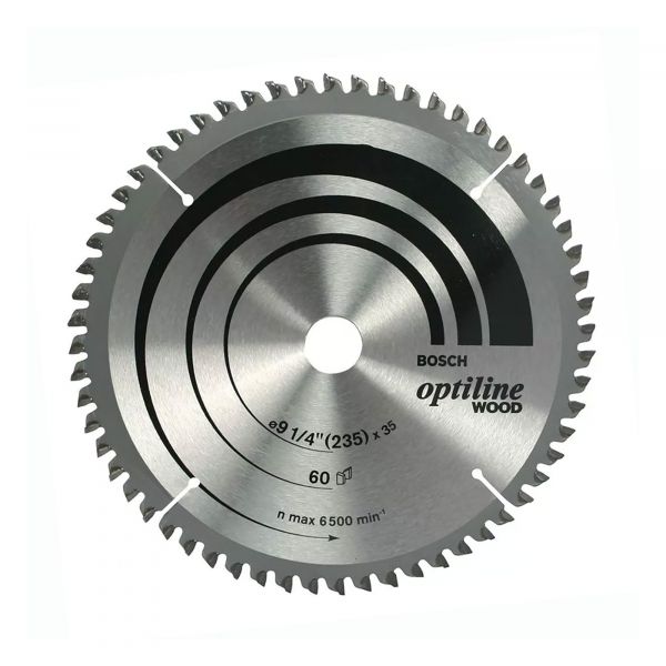 BOSCH Circular saw Blades 235 x 35/25; 30 x 2,5 mm, 60