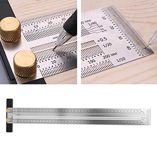 Precision Marking T-Ruler Stainless Steel