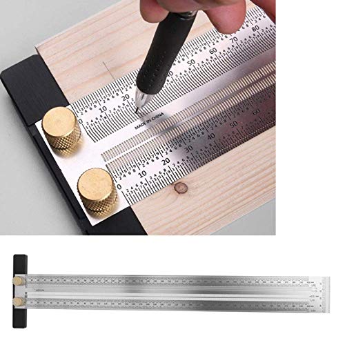 Precision Marking T-Ruler Stainless Steel