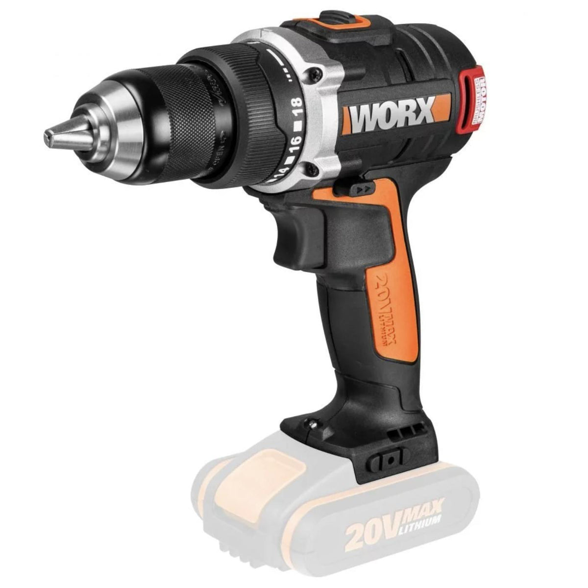 Worx cordless drill driver brushless 20V