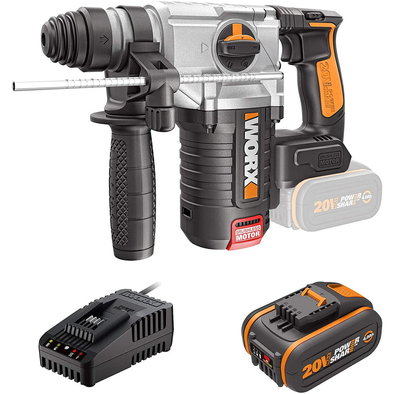 WORX WX380 BRUSHLESS ROTARY HAMMER