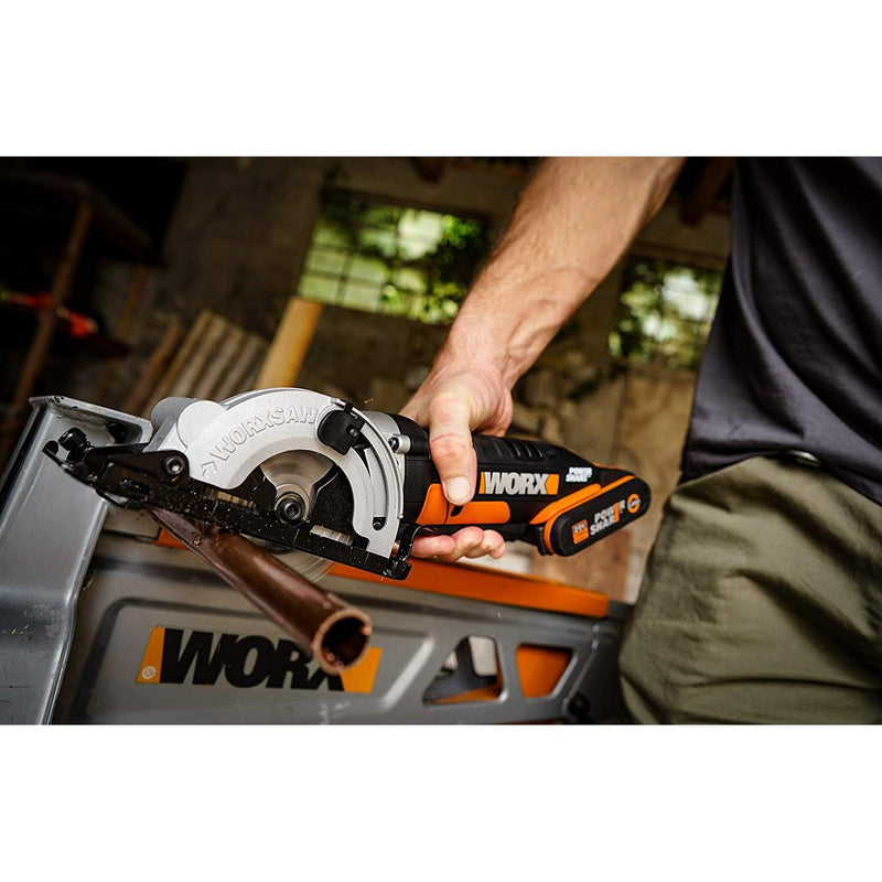 WORX WX527.9 18V (20V Max) Worxsaw Cordless Compact Circular Saw  بدون شاحن او بطارية