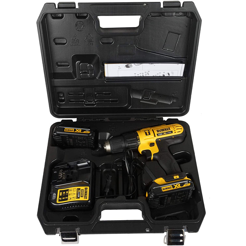Dewalt Drill cordless With Hammer 18V-1.3A DCD776C2