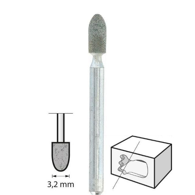Dremel 83322 Silicon Carbide Grinding Stone - 2 615 332 2JA