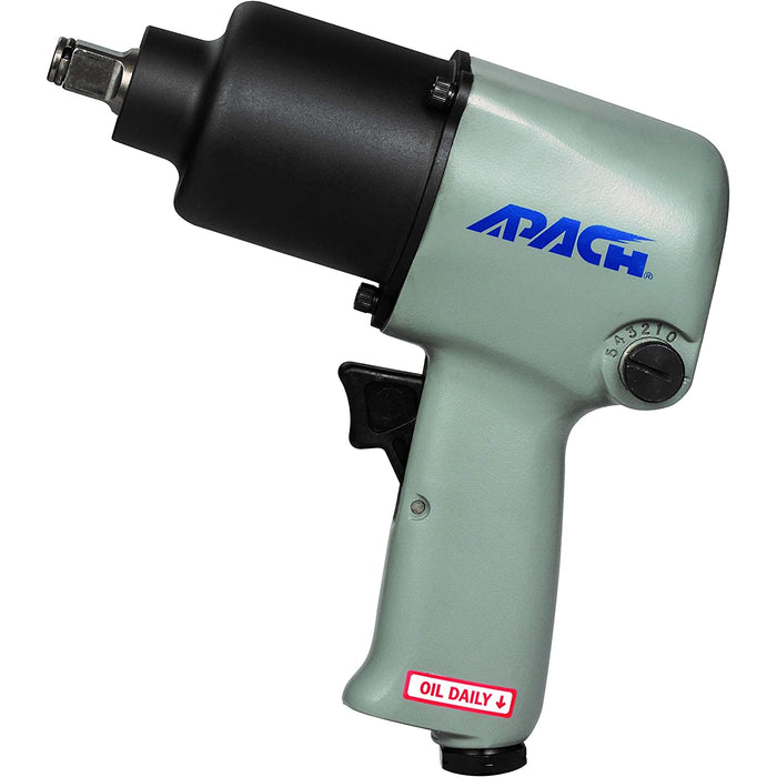 Air Impact Wrench,Twin Hammer, High Torque, Light Weight, 1/2-Inch (AW045A)
